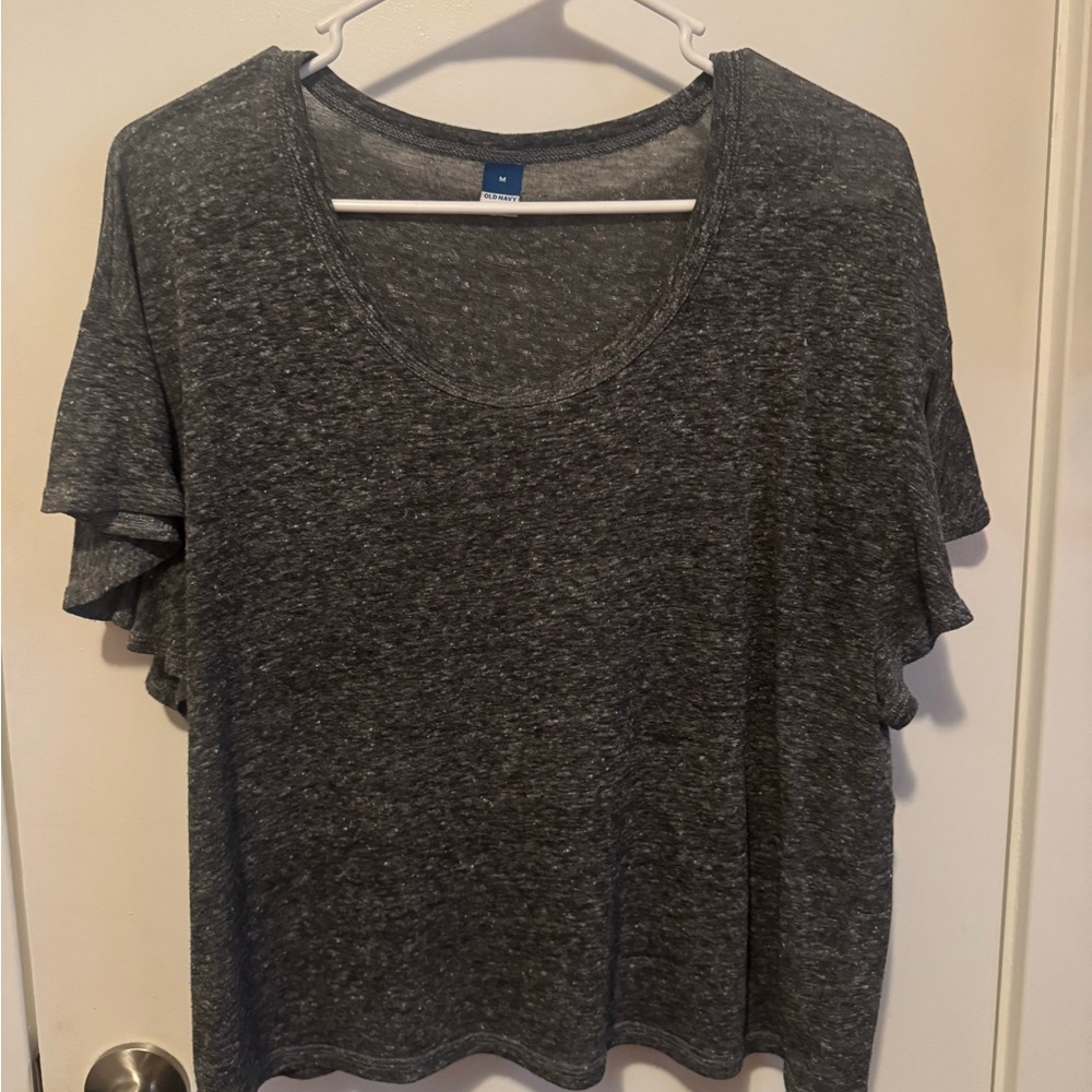 Old Navy Charcoal Short Sleeve Tee